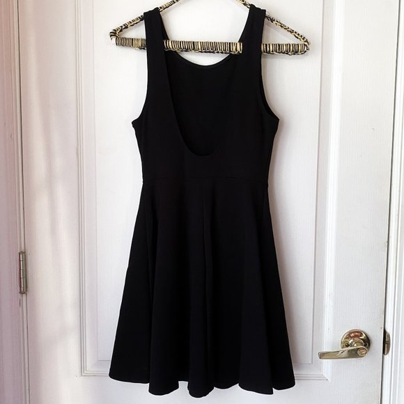 Lulu's | Black Skater Dress Small - Picture 3 of 7